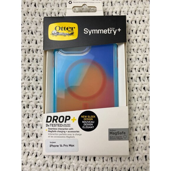 NEW OtterBox Symmetry+ Series iPhone 14 Pro Max Case Drop+ 3x Tested‎ MagSafe - Picture 1 of 9